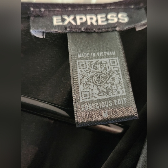 EXPRESS V-Neck Midi Sheath Dress - Picture 3 of 6